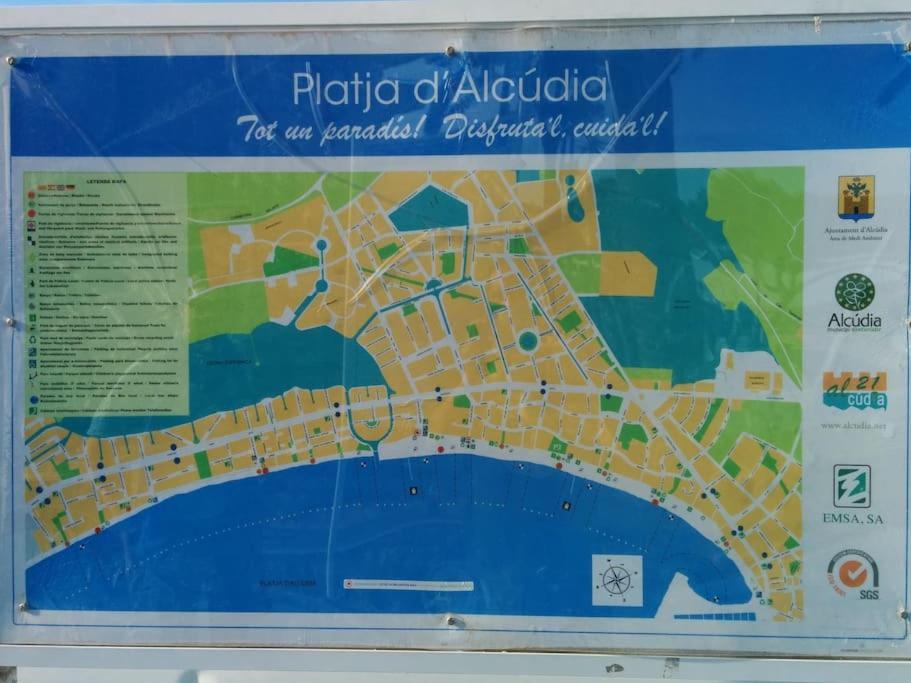 Apartament Piso Moderno Con Piscina Siesta 2 Port de Alcudia  Zewnętrze zdjęcie
